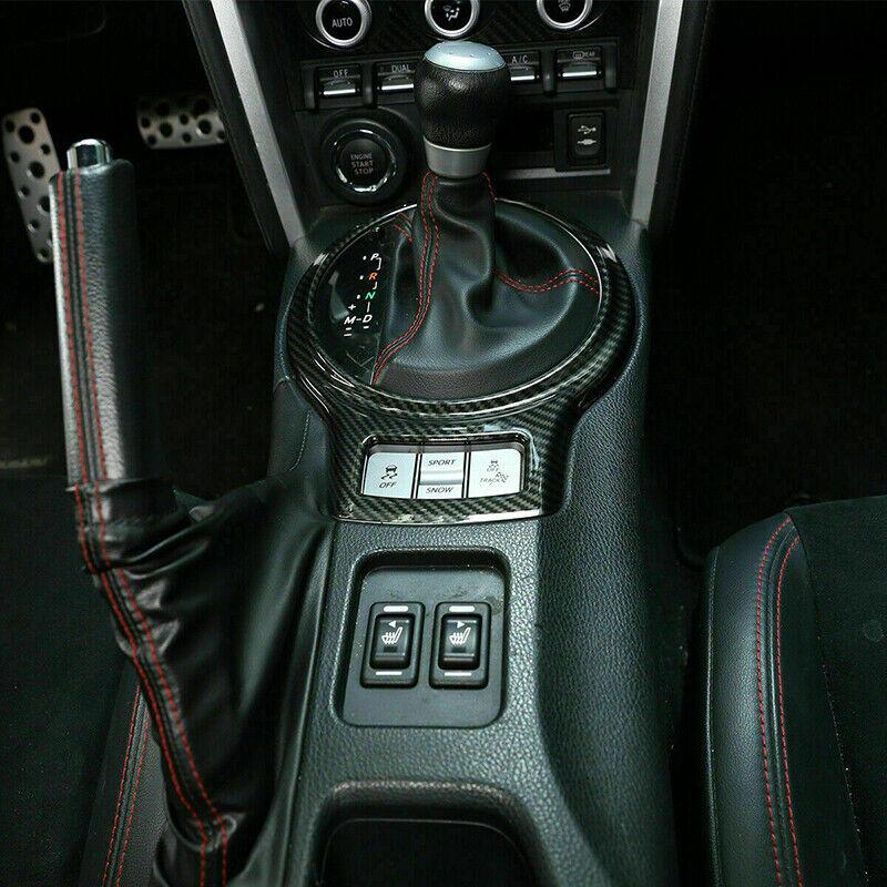1Pcs Shifter Panel Trim ABS For Toyota GT86 FR-S RZ 12-17 Durable