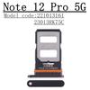 Leitor de Bandeja de Cartão SIM Para Xiaomi Redmi Note 12 Pro 4G 12Pro+ 5G Suporte para Cartão Micro SD Slot para Cartão SIM Conector Adaptador Peças de Reparo