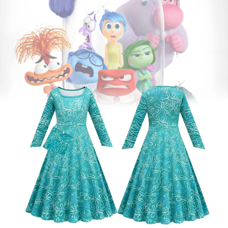 Inside Out Halloween Stage Costume Performance Costume Fashion Style Simple