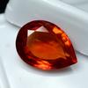 Natural Ceylon Orange Sapphire Pear Cut 10.45 Ct Loose Gemstone CERTIFIED