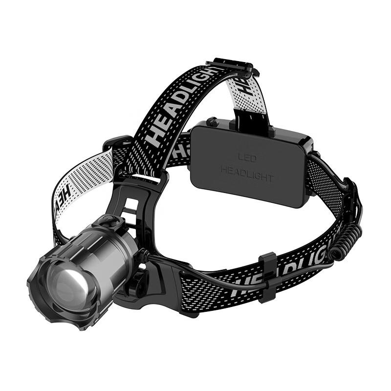 UOSU Rechargeable White Laser Zoom Headlamp