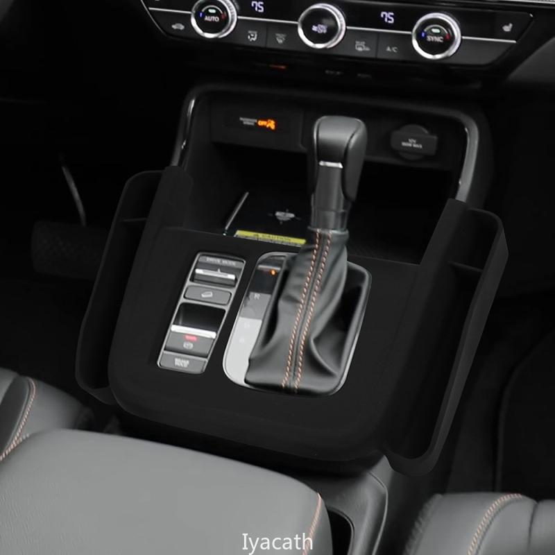 LHD For Honda CRV CR-V C-RV  2024 silicone Interior Central Console Gear Shift Panel storage box With pockets cover trim