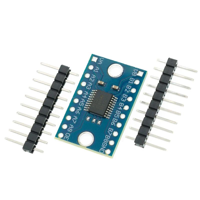 1-10pcs 3.3V 5V TXS0108E 8 Channel Logic Level Converter Convert TTL Bi-directional Mutual Convert D64 TXS0108 5pcs 10pcs