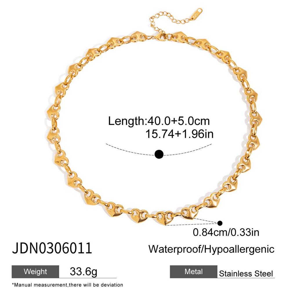 European and American love pig nose buckle titanium steel bracelet light luxury earrings stainless steel earrings