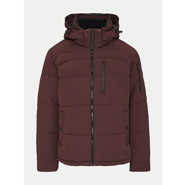 Winter Jacket s.Oliver 2150475 Burgundy Color, Standard Fit