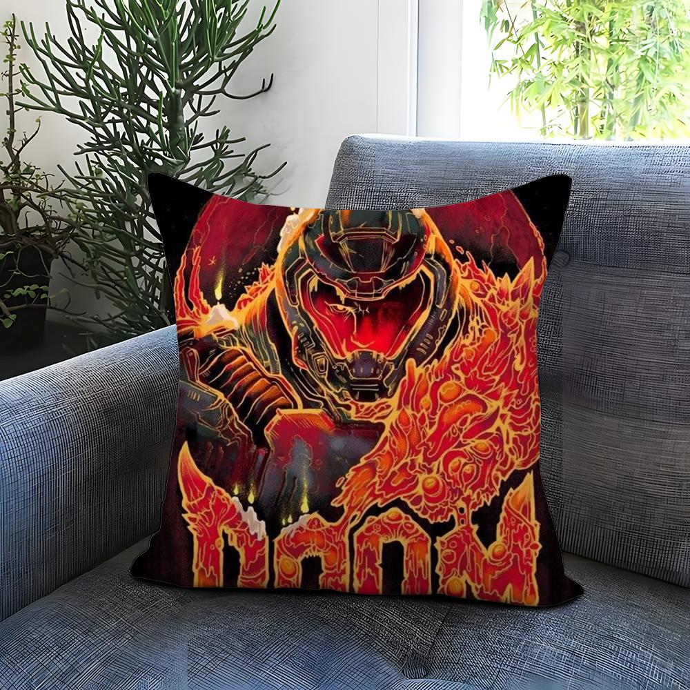 Cool Game E-Eternal Cushion Cover Comfortable Reversible Pillow Cover Ideal for Car Sofa Bedroom & Beyond