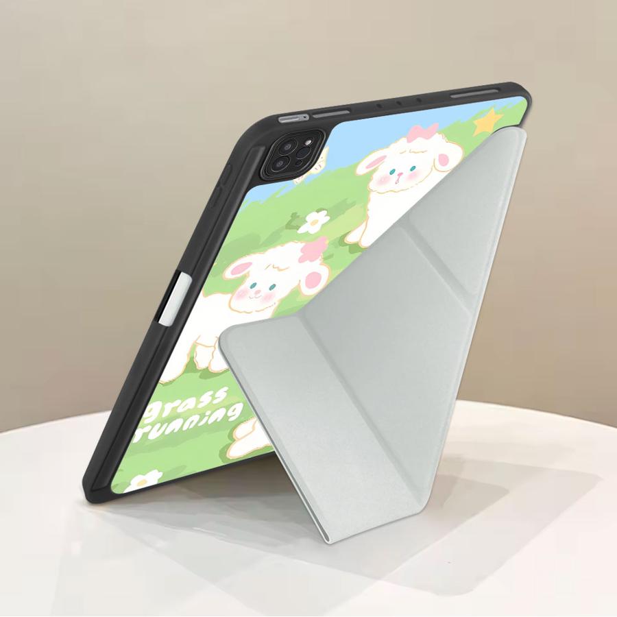 Holder Cover Tablet Case For iPad Mini 6 7 Pro 2025 Pro 11th 10th 9th 8th 7th 12.9inch Air 4 5 M3 M2 1 2 M4 11inch Three Little