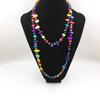 Collana Fatta a Mano con Perline Multicolore Collana a Filo di Perle Accessori Gioielli Vintage per Donne