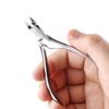 Stainless Steel Cuticle Nipper D501: Portable Pliers for Removing Finger and Toe Cuticles and Hangnails, Nail Art Tool.