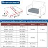 Airldianer Velvet Solid Color Sofa Cushion Covers for Living Room Elastic Sofa Funiture Protector Couch Cover Strenth Slipcovers