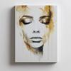 Mysterious Beauty Mysterious Beauty, 50X70 Cm, Gold Aluminum Frame, 230 Gsm Matte Paper