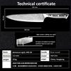 7.5'' Damascus Kitchen Knife 67 Layers VG10 Japanese Damascus Knives High Carbon Kitchen Chef Knife