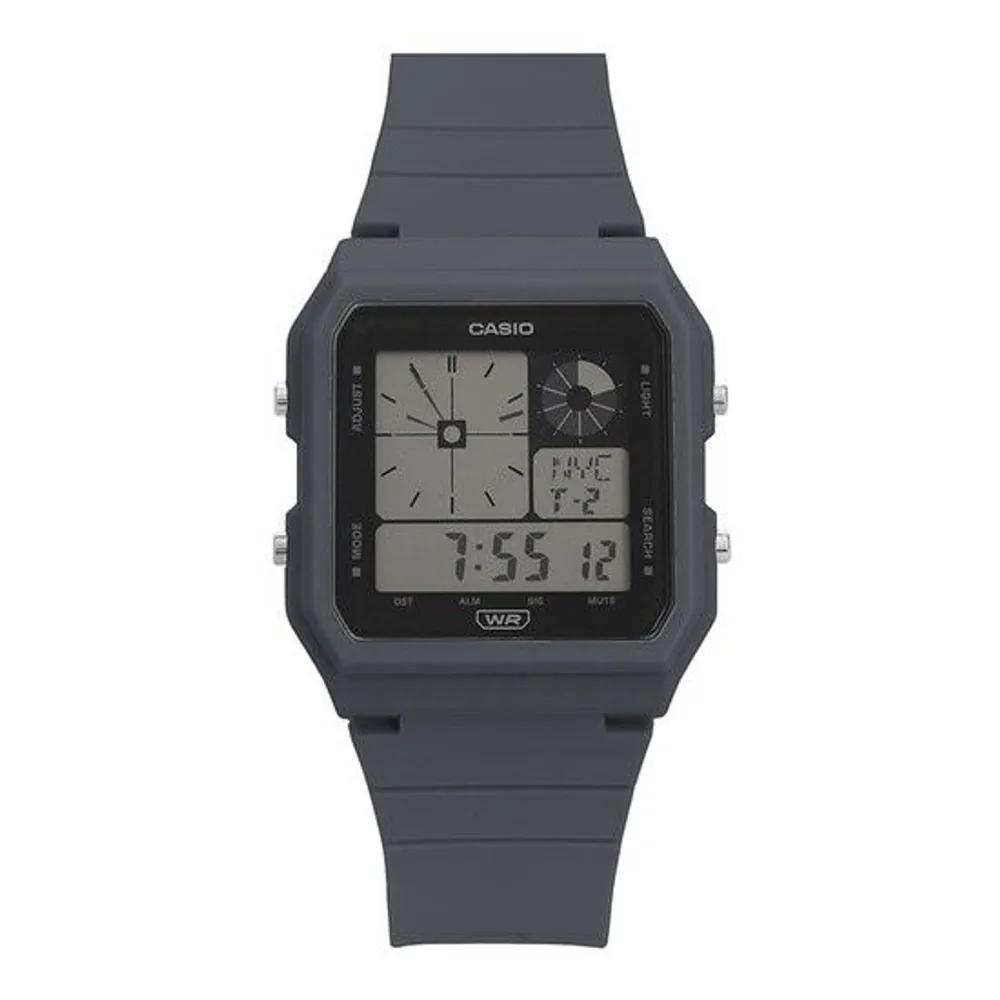 Unisex Digital Square Urethane Wristwatch (LF 20W 8A2DF)