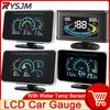 AD 12V 24V Universelle LCD-Anzeigen Wassertemperaturanzeige Sensor 10mm Voltmeter Öldruckanzeige Auto Zubehör Ersatz