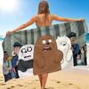 1Pc Friends Unlikely Places Beach Towel Quick Dry Multiuse For Beach Pool Gym Yoga Home Travel Christmas Halloween Xmas Gift S1758