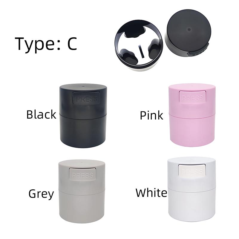 Keep Eye Cosmetic Grafting Glue Adhesive Eyelash Lash Extension Storage Plastic Vacuum Bottle Sealed Dry Container Box Jar Tank