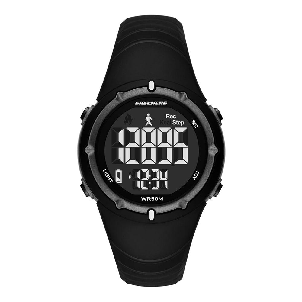 Skechers Women Digital Urethane Watch Skywood Sr2156 SR2156