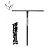 Guidon en T - Blunt - Thermal - 650mm - 600mm - 4130 Chromoly Noir