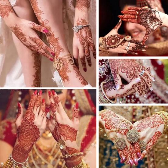 Waterproof Tattoo Stickers Middle Eastern Lace Temporary Tattoos for Women Adults Adhesive Body Art Stickers