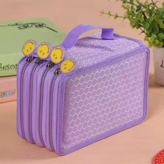 

Пенал на 72 отверстия Secret Garden с футбольным дизайном - Четырехслойный пенал для эскизов и раскрашивания 20