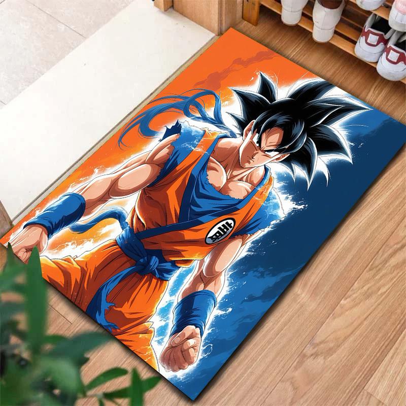 Son Goku Carpet Rug For Living Room Bedroom Home Sofa Decoration,kids Play Nonslip Floor Mat