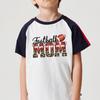 Football Mom Iron On Patches Hoodies Clothes Stickers Heat Press Appliqued Diy Parches Ropa T-Shirt Sports Sticker On Clothes