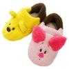 MORIPiLO Sanrio Indoor Winnie the Pooh and Sizes Slippers, Piglet, Pink, 23-25cm