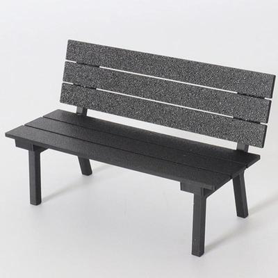 1 Piece Dollhouse Miniature Simulation Bench Creative Chair Model Accessories Home Scene Display Props Crafts