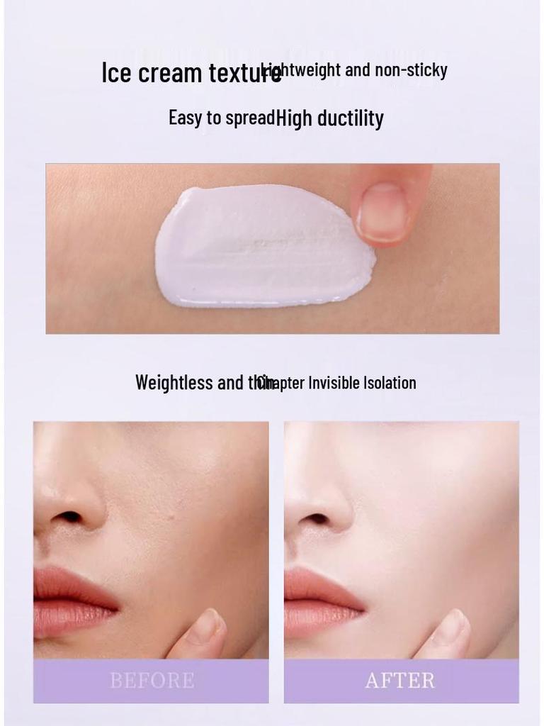 Mark Andy Snow Dew Primer: Hydrating Makeup Base, Pore Concealer, Brightening Moisturizer