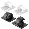50/20/10PCS Cable Organizer Clips Wire Winder Holder Earphone Mouse Cord Clip Protector Management Adhesive Hooks Desk Clamp