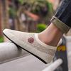 MAEDEF Men's Shoes Breathable Loafers Men Shoes Lightweight Home Bedroom Slippers for Men Comfortable Walking Shoes