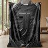 Coperta a tema Juventus FC Morbida coperta in flanella Coperta morbida tipo plaid Coperta accogliente per divano e letto per arredamento domestico