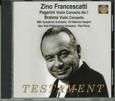 CD BRAHMS, BEETHOVEN; WILHELM F - Brahms: Violinkonzert, Paganini:  SBT1518 Nicht Japanisch Klassisch Gebraucht