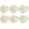 6PCS Beige Color Lamp Cover Cloth Pleated Lamp Shades Decorative Small Lamp Shade  Wall Sconces