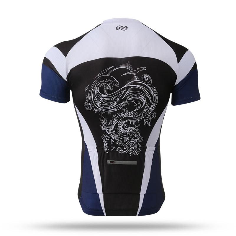XINTOWN Mens Short Sleeve Cycling Jersey Breathable Bike Top Riding