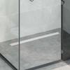 2 in 1 Shower Drain Silver 100 cm Stainless Steel 304