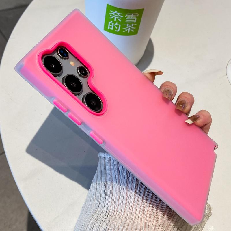 2 IN 1 Shockproof Case for Samsung Galaxy S22 S23 FE S24 Plus Ultra A15 A25 A35 A55 5G A14 A24 A34 A54 A23 A33 A53 Jelly Cover