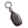 2024 Honda Odyssey & Elysion Key Cover: Genuine Leather Remote Control Case with Buckle.