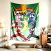 Mighty Morphin Power Rangers (14) Tapestry Suitable For Decorating Homes Dorms And Bedrooms Soft To The Touch And A Perfect Gift For Friends And Famil