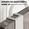 Door Hook Door Hook Storage Rack Without Drilling Kitchen Cabinet Door Hanging Clothes Rack Storage Clothes Cap