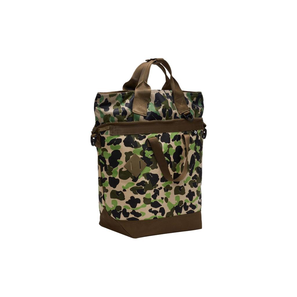 Converse Polyester Tote Bag, Shopping Bag, Shoulder Bag, Crossbody Bag, Handbag Regular Unisex Army Green 10018449-A01
