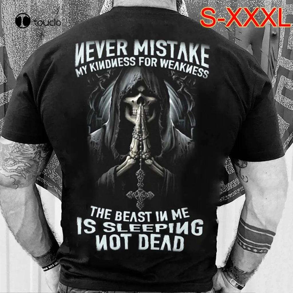 Never Mistake My Kindness For Weakness The Beast In Me Is Sleeping Not Dead Ghost Tshirt Tee Shirt Unisex