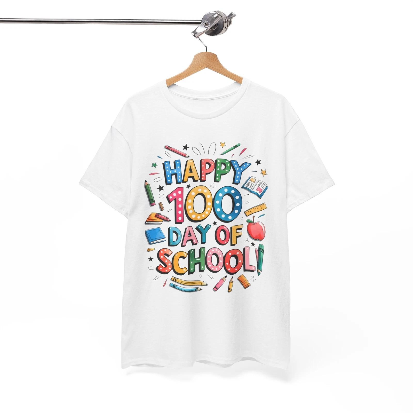 Teachers Make the World Brighter T-Shirt | Happy 100 Days Of School Shirt S
