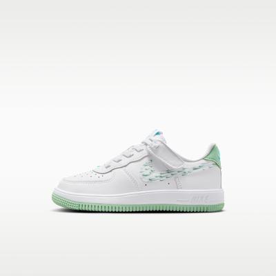 Nike Force 1 Low EasyOn Synthetic Leather, Leather Low top Kids Skate 29.5