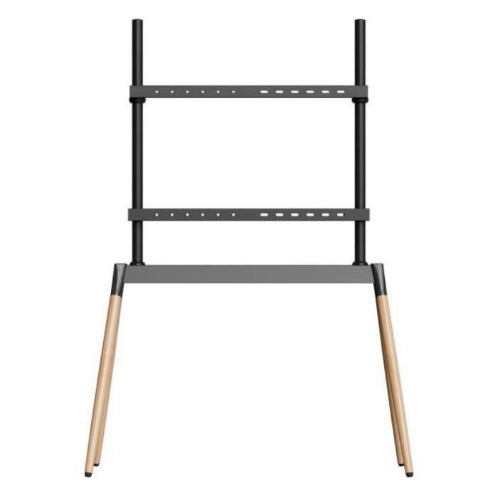 Support De Sol - GEMBIRD - GMB-Audio - Noir/Bois - Hauteur Ajustable - 55'' À 86''
