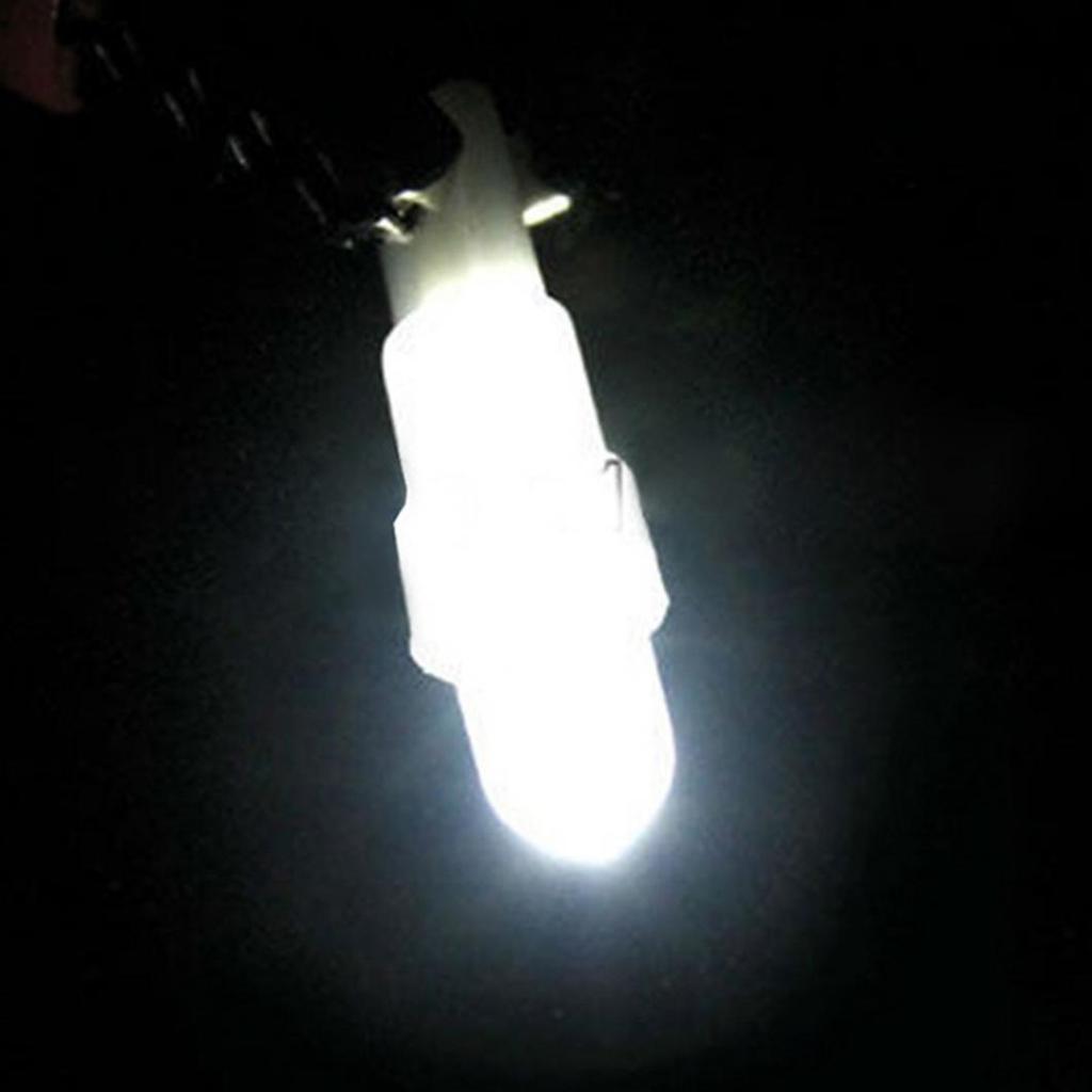 10 Teile/satz 12V T5 LED Auto Auto-Dashboard Instrument Keil Panel Glühbirne Lampe