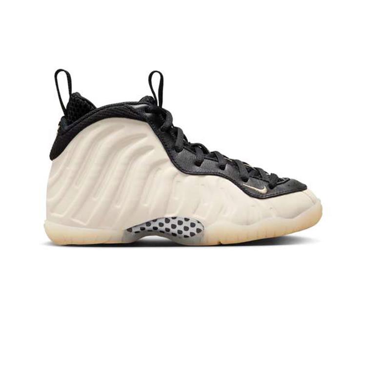 Nike Little Posite One PS Light Orewood Brown Kids Sneakers Cream Black Team-Gold FQ1931-001