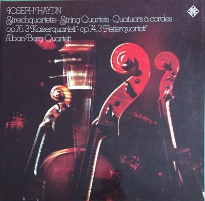 LP Record JOSEPH HAYDN - ALBAN BERG QUARTETT - Streichquartette / String Quartets  641302AS Telefunken 1974 Germany Classical Used