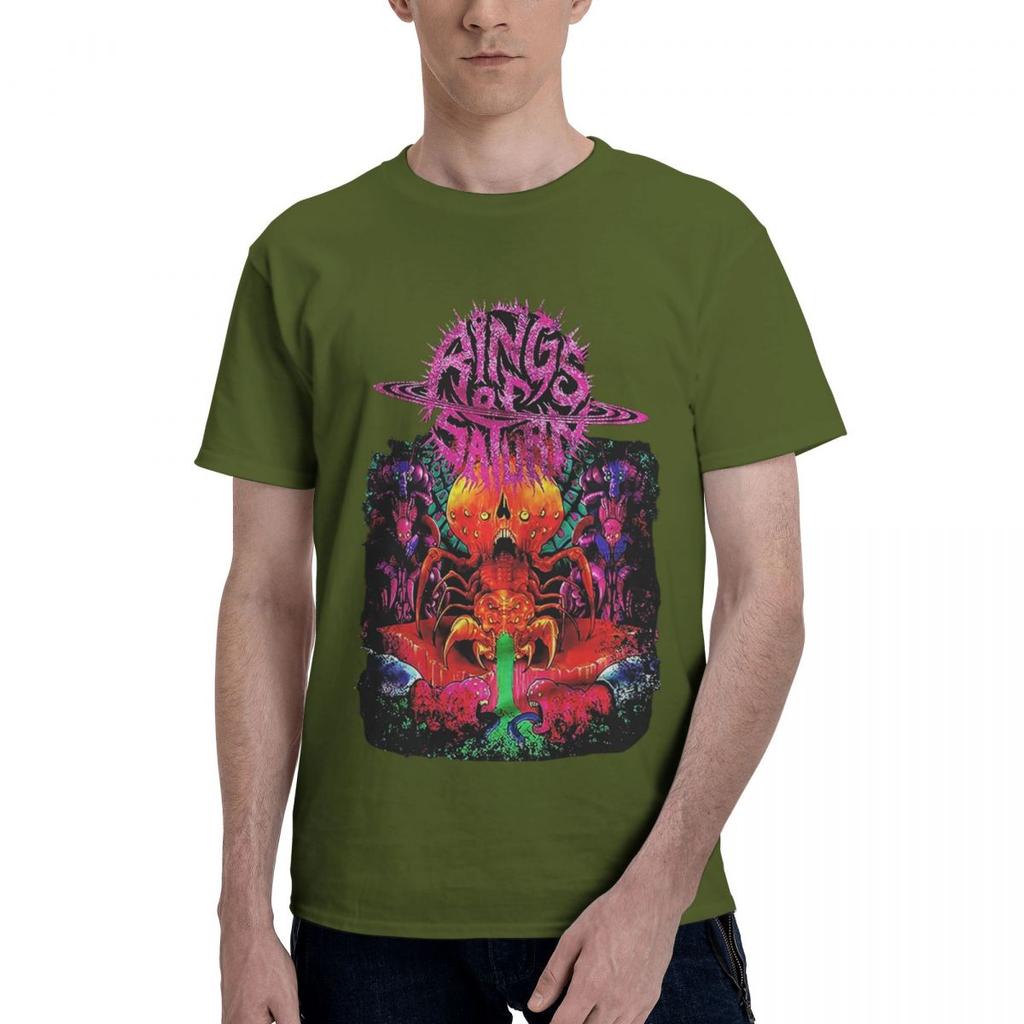 Rings Of Saturn Band Alien Graphic 100 Cotton Casual Breathable Confortable Manga New In Tops And TShirts Funny Gift