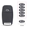 5/10 Stück Auto Metall Logo Schlüssel Emblem Aufkleber Dekoration Für Kia GT-Line Sportage Ceed Rio Picanto Sorento Soul Cerato Venga Forte zqdtx40